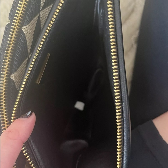 Prada Double Symbole Triangle Bag Leather And Jacquard - Picture 5 of 9